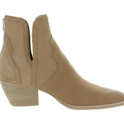 Silvan Leather Block Heel Booties