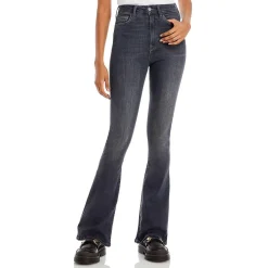 Skinny Boot Cut High-Waist Jeans
