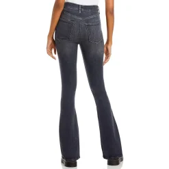 Skinny Boot Cut High-Waist Jeans