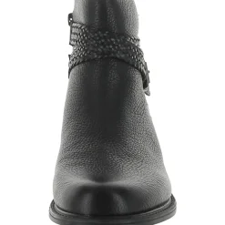 Skip Zipper Buckle Booties