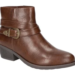 Skylar Solid Leather Ankle Boots