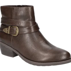 Skylar Solid Leather Ankle Boots
