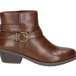 Skylar Solid Leather Ankle Boots
