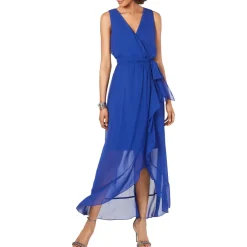 Sleeveless Hi-Low Maxi Dress