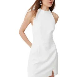 Sleeveless Mini Halter Dress