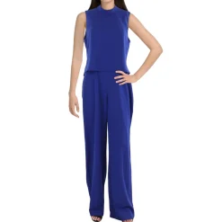 Sleeveless Wide Leg Jumpsuit