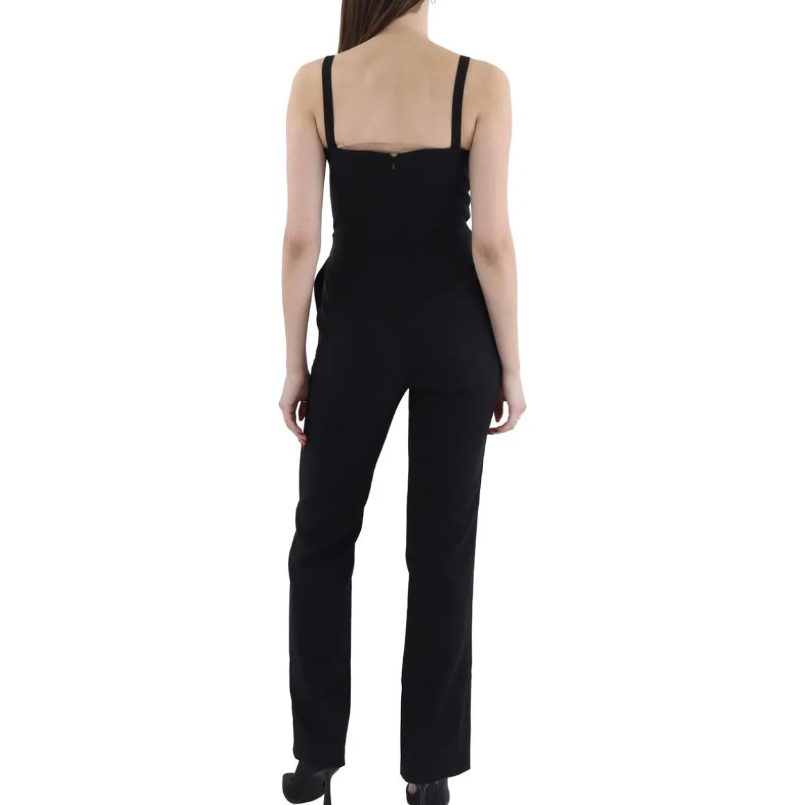 Sleeveless Wide Leg Jumpsuit