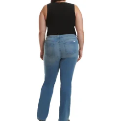 Slim Medium Wash Bootcut Jeans