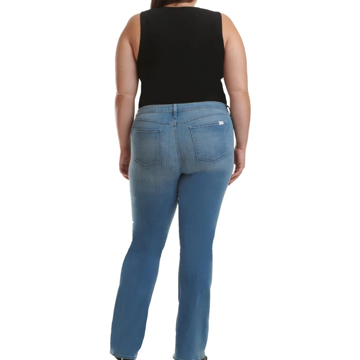 Slim Medium Wash Bootcut Jeans