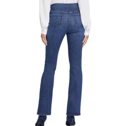 Slim Pull-On Bootcut Jeans