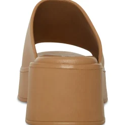 Slinky Block Heel Peep-Toe Platform Sandals