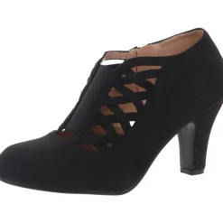 Slip On Zip Up Pumps