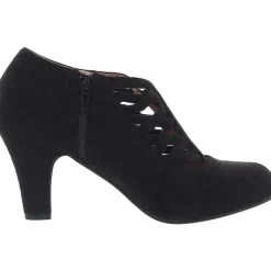 Slip On Zip Up Pumps