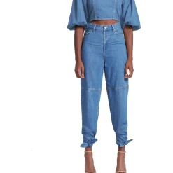 Slit Wide Leg Jeans