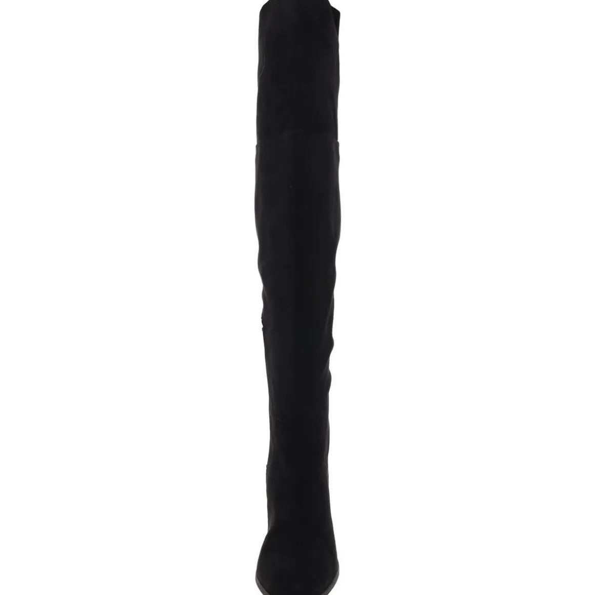 Slit Faux Suede Over-The-Knee Boots