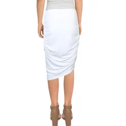 Slouchy Asymmetric Mini Skirt