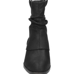 Slouchy Faux Suede Ankle Boots