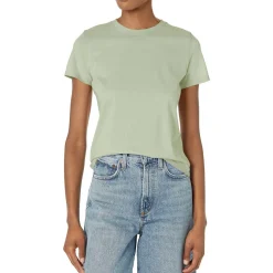 Slub Crew Pullover Top