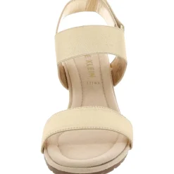 Sly Canvas Dressy Wedge Sandals