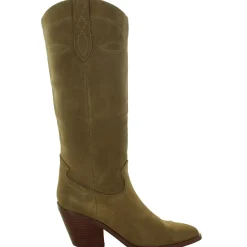 Smash Pull On Pointed Toe Knee-High Boots