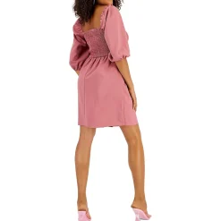 Smocked Short Mini Dress