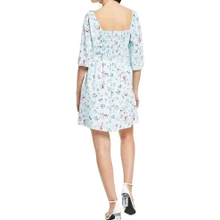 Smocked Short Sheath Dress