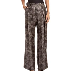 Snake Print High-Waisted Pants