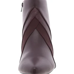 Snake Print Faux Leather Booties