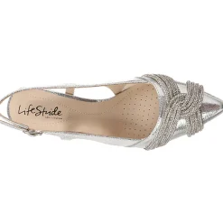 Social Event Heels Pointed Toe Slingback Sandals