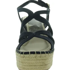Solace Faux Suede Open Toe Strappy Sandals