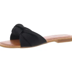 SOLEIL Bow Slide Sandals