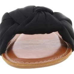 SOLEIL Bow Slide Sandals