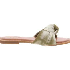 SOLEIL Bow Slide Sandals