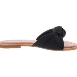 SOLEIL Bow Slide Sandals