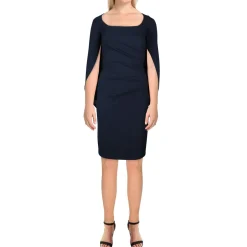 Solid Cocktail And Party Dress