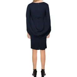 Solid Cocktail And Party Dress