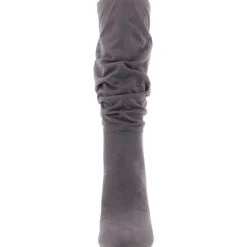 Solid Mid-Calf Boots