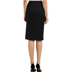 Solid Pencil Skirt