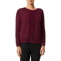 Solid Cable Knit Crewneck Sweater