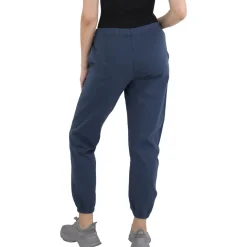 Solid Cotton Jogger Pants