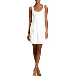 Solid Cotton Mini Dress