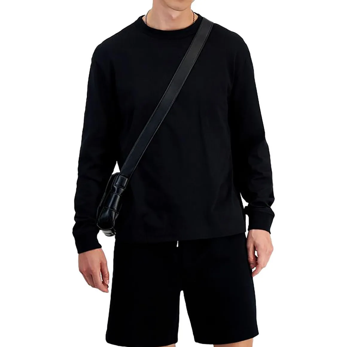 Solid Crew Neck T-Shirt