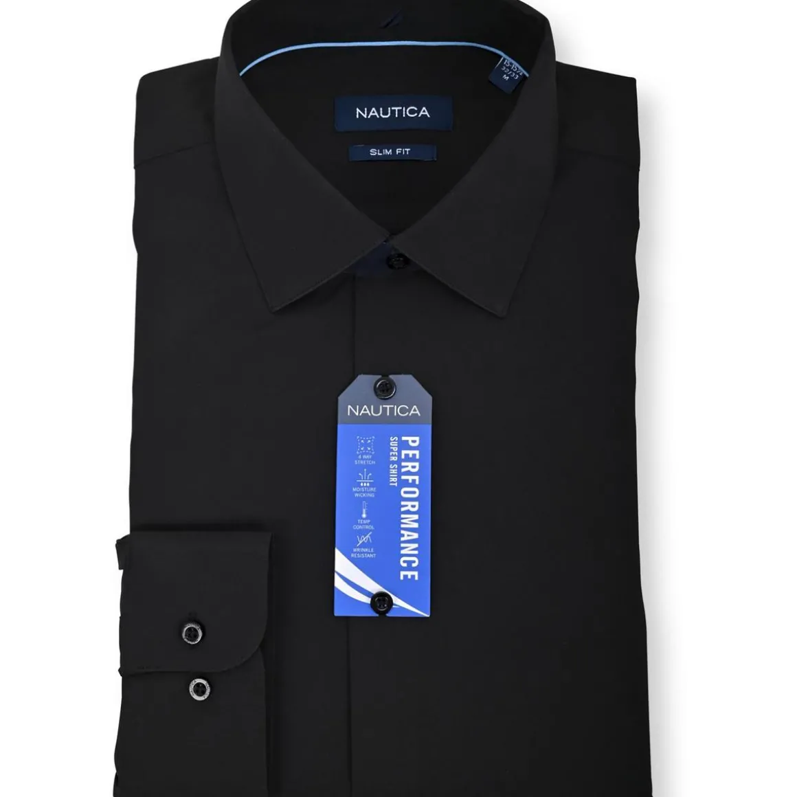 Solid Dressy Button-Down Shirt