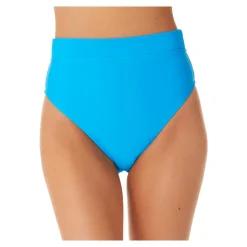 Solid High-Waist Swim Bottom Separates