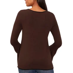 Solid Knit Crewneck Sweater