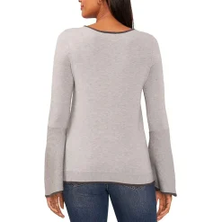 Solid Knit Crewneck Sweater