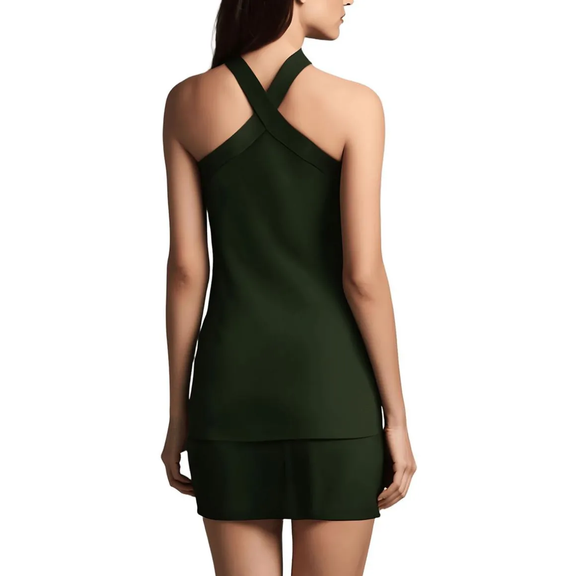 Solid Knit Halter Top