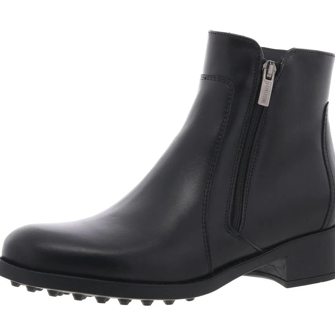 Solid Leather Ankle Boots