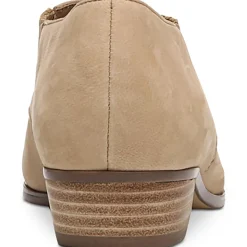 Solid Leather Block Heels