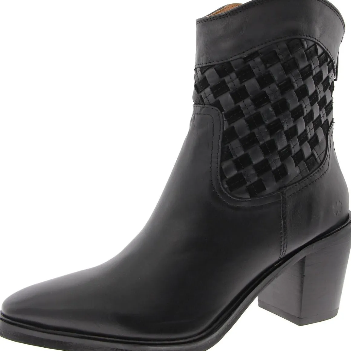 Solid Leather Booties